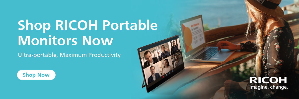 RICOH Portable Monitor Series - OLED, Wireless & Lightweight Monitors For  Productivity - Ricoh Scanners